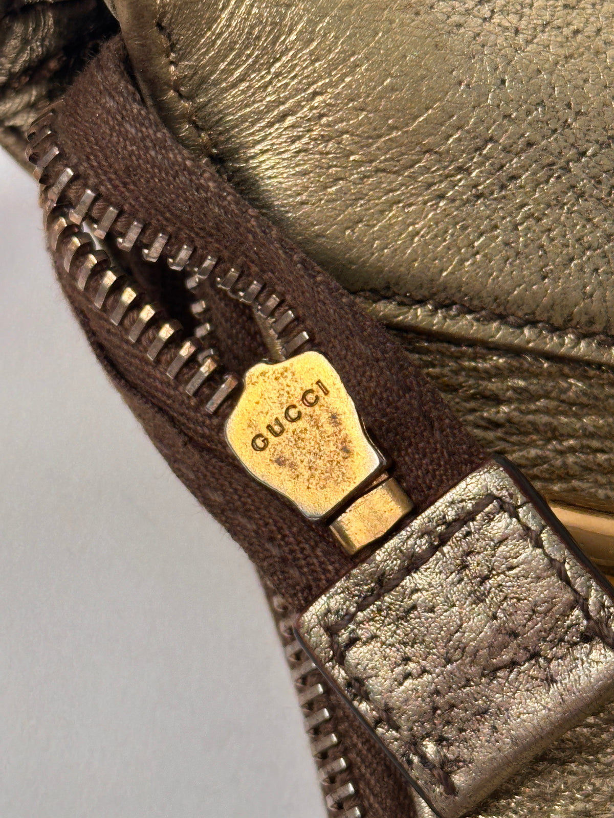 Gucci Medium Hobo Half Moon Bamboo Ring
