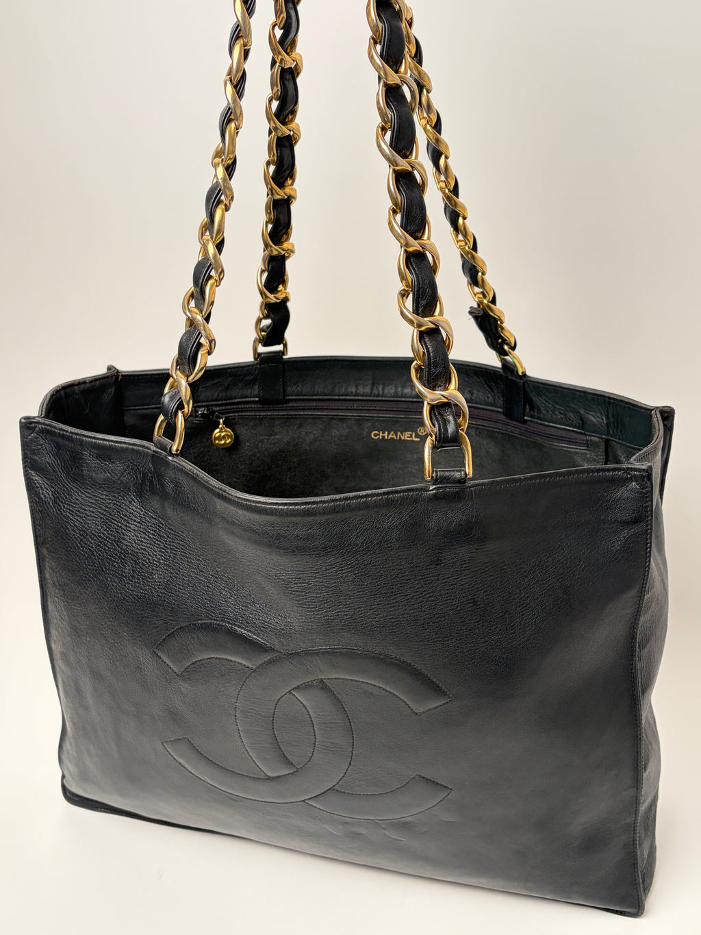 Chanel Timeless Vintage Tote Shopper