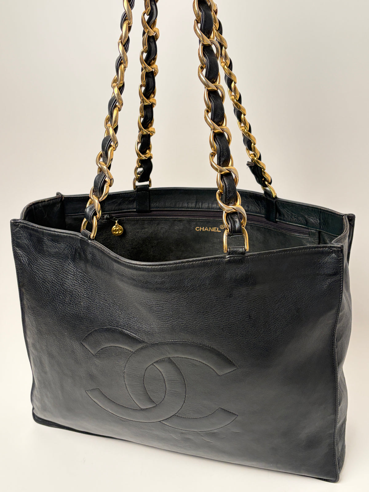 Chanel Timeless Vintage Tote Shopper