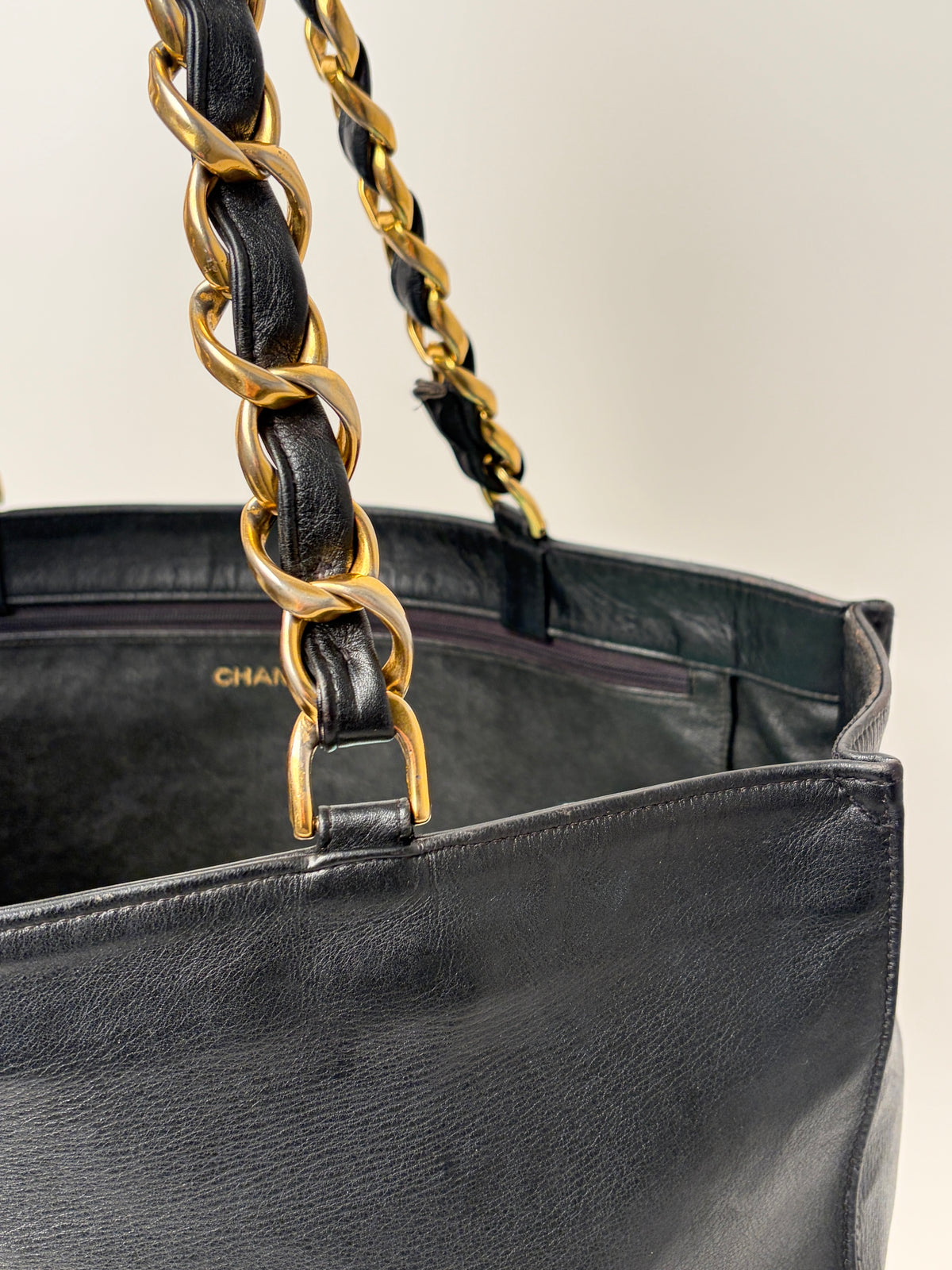 Chanel Timeless Vintage Tote Shopper