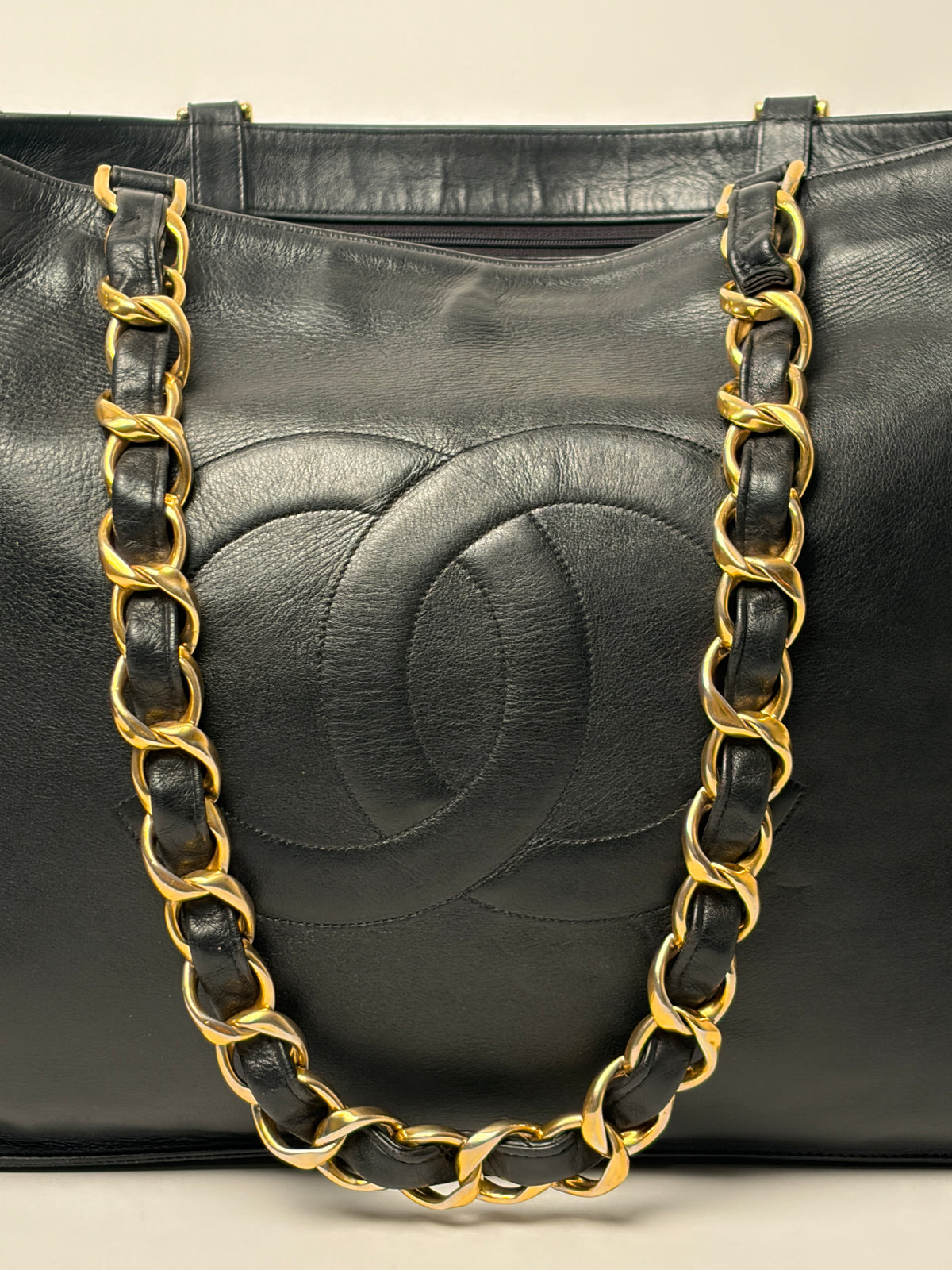 Chanel Timeless Vintage Tote Shopper