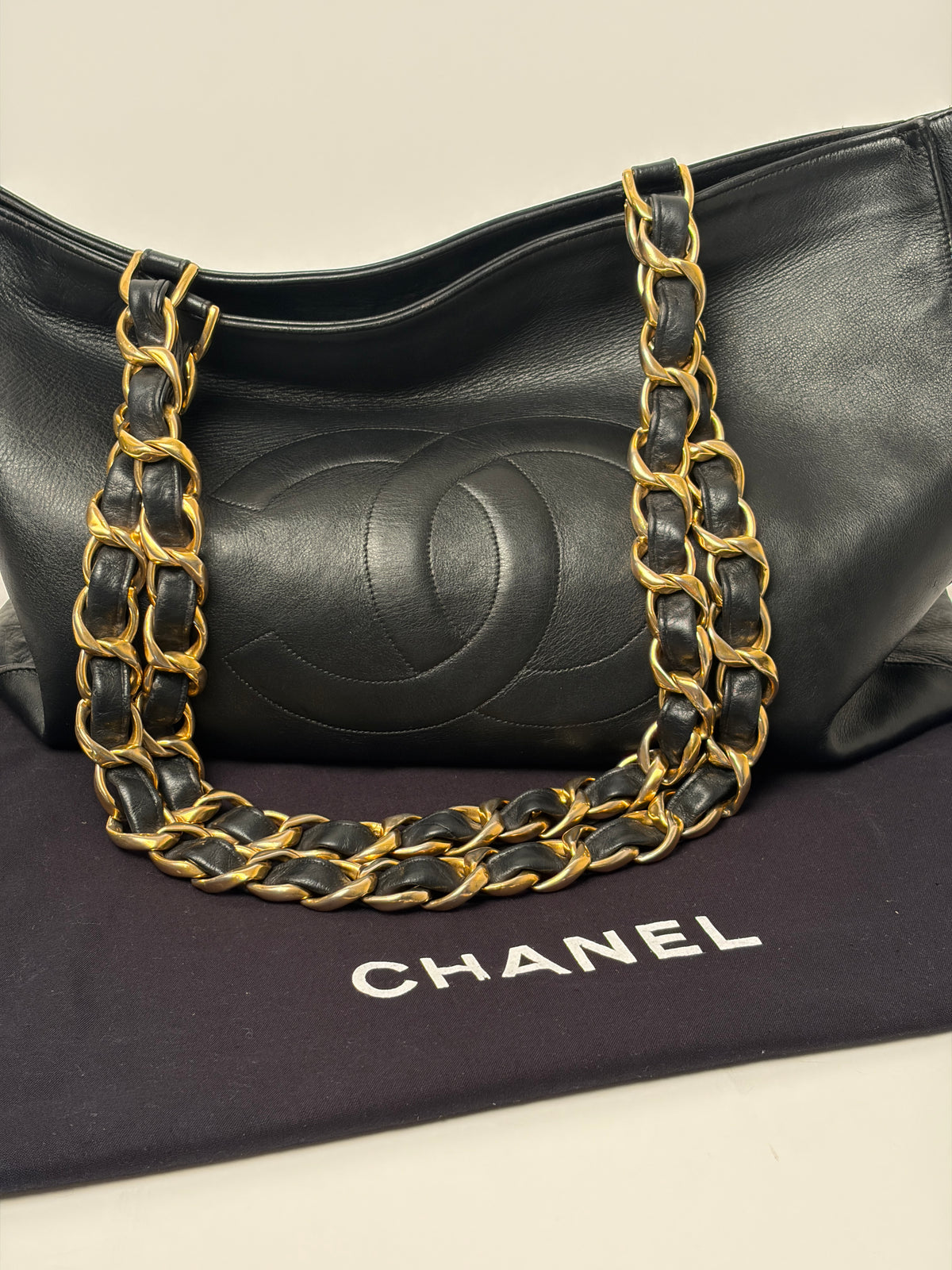 Chanel Timeless Vintage Tote Shopper