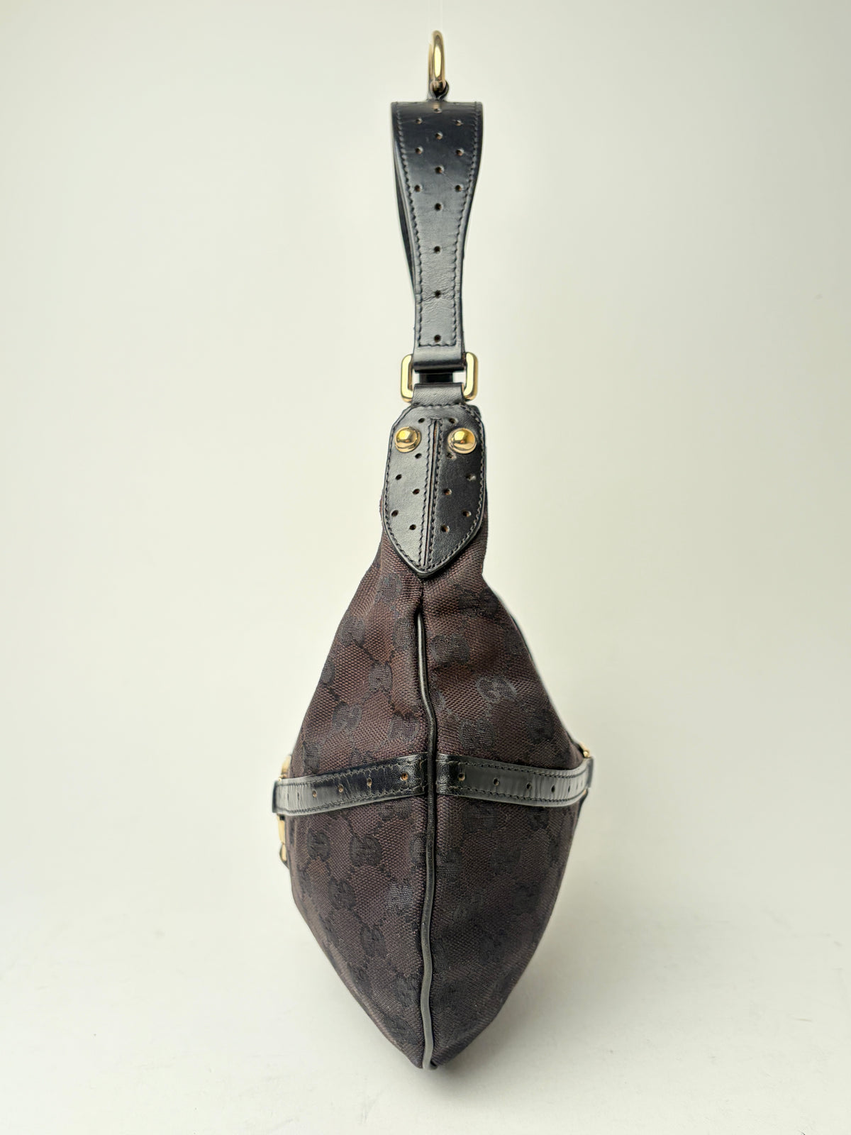 Gucci GG Reins Web Small Hobo