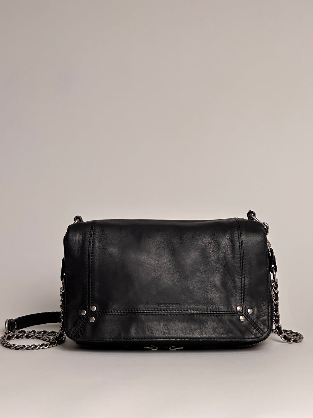 Jerome Dreyfuss Bobi Medium Black Leather