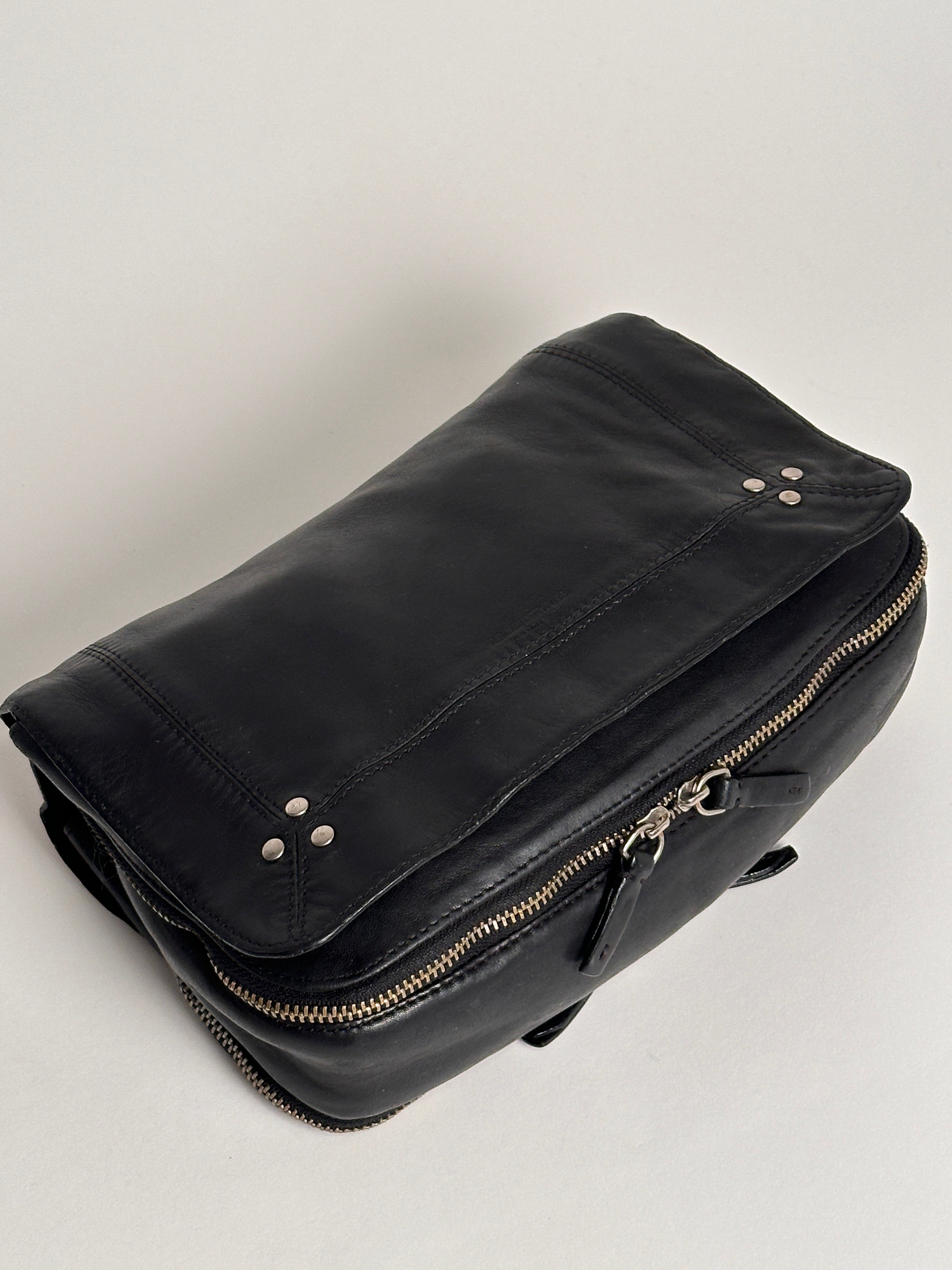 Jerome Dreyfuss Bobi Medium Black Leather