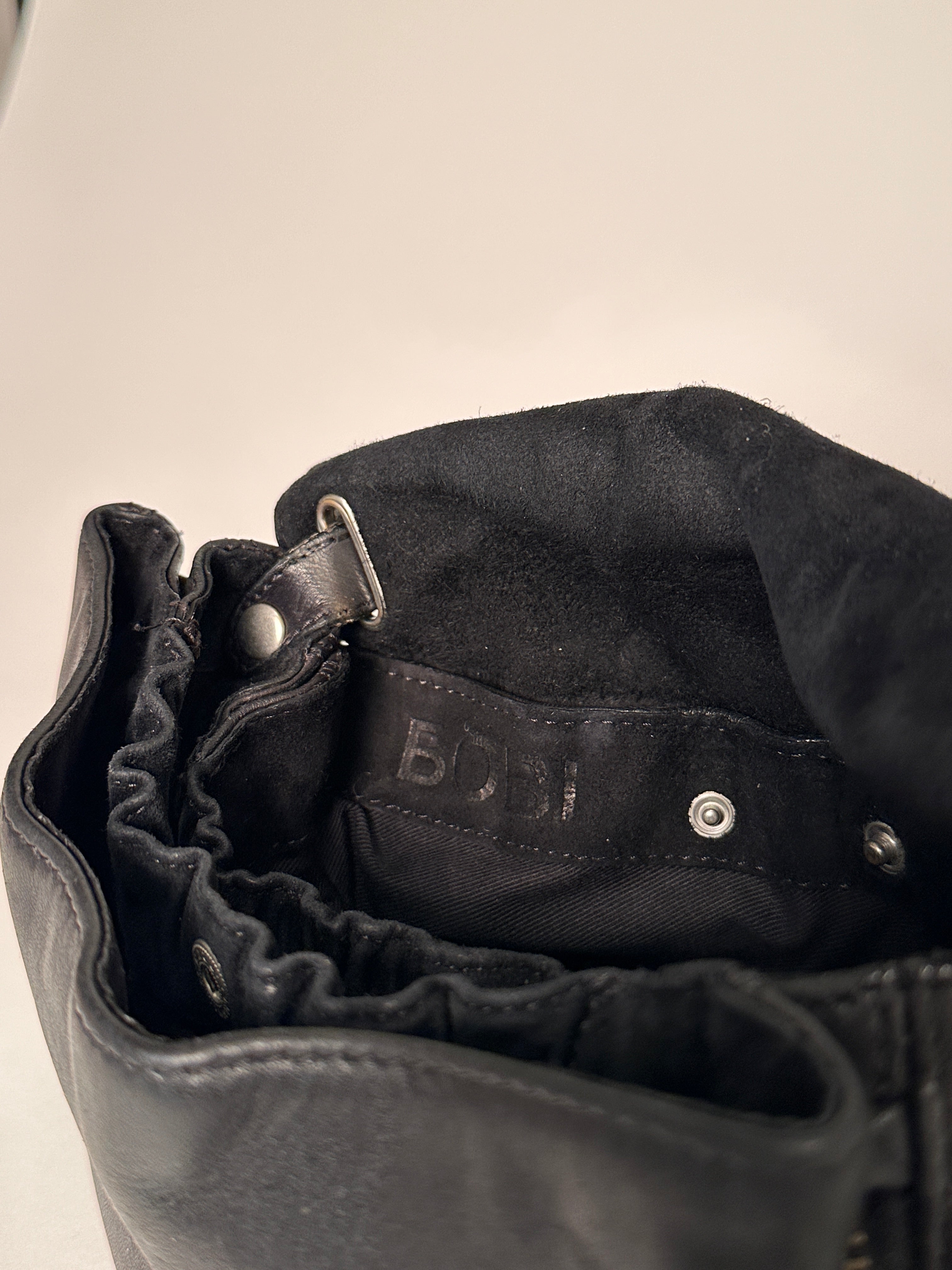 Jerome Dreyfuss Bobi Medium Black Leather