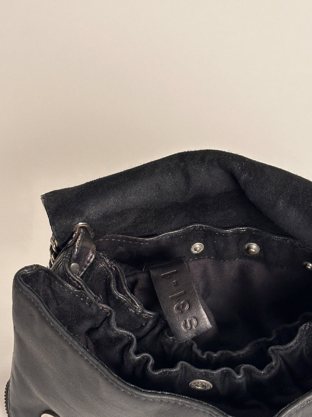 Jerome Dreyfuss Bobi Medium Black Leather