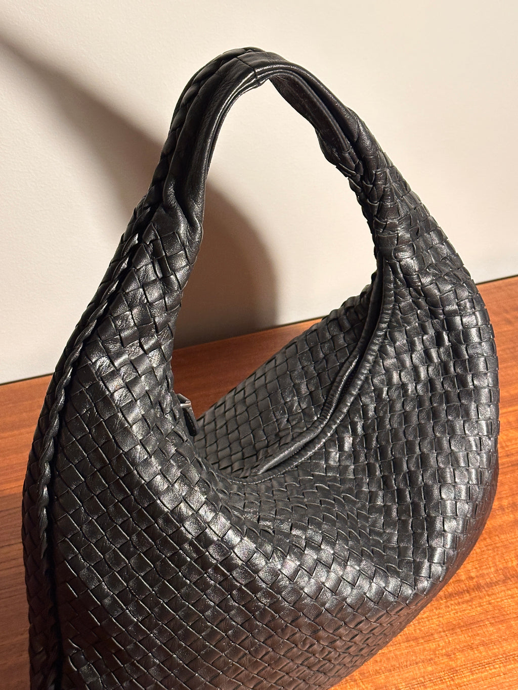 Bottega Veneta Large Black Veneta Bag