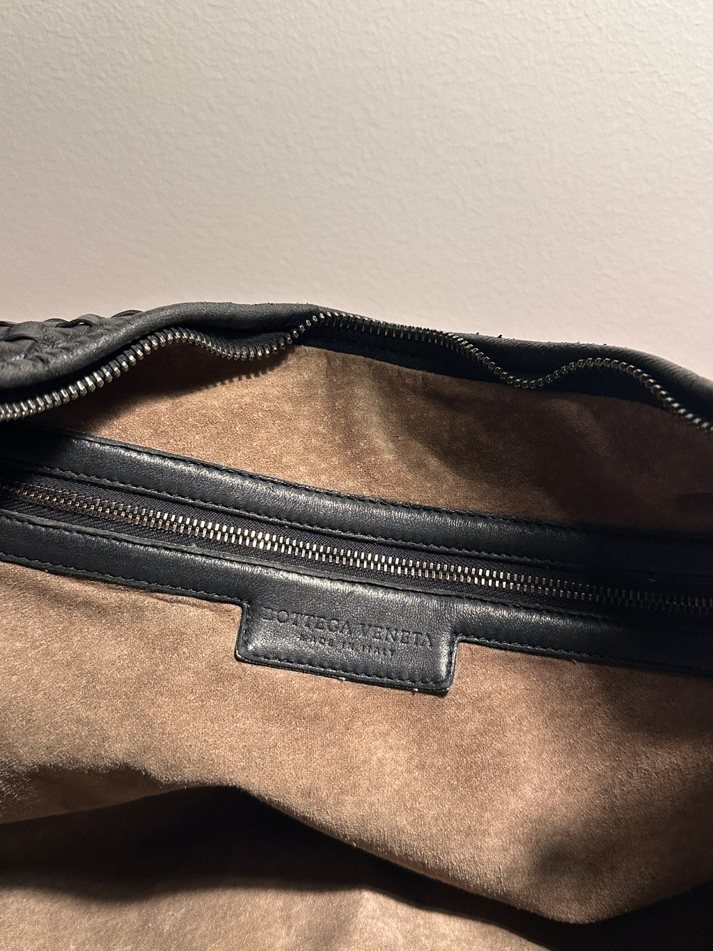 Bottega Veneta Large Black Veneta Bag