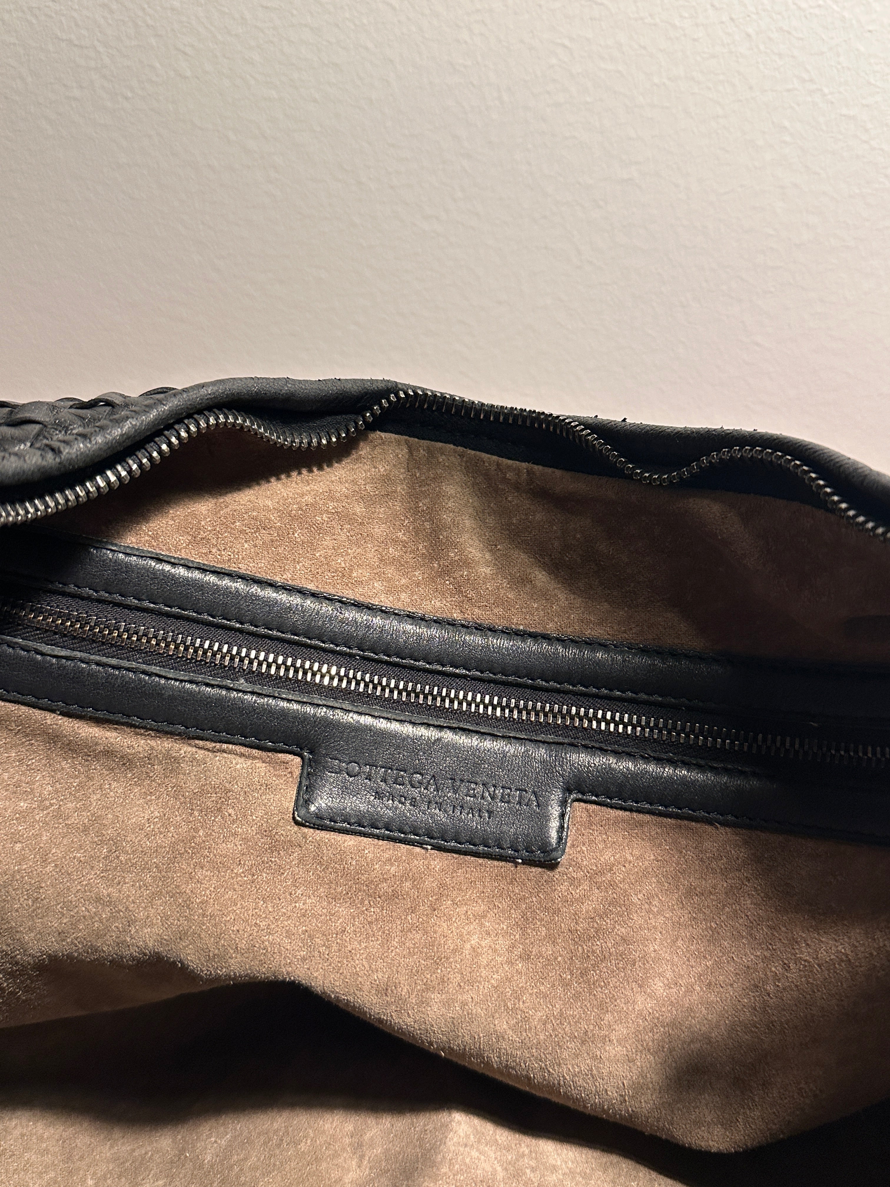 Bottega Veneta Large Black Veneta Bag