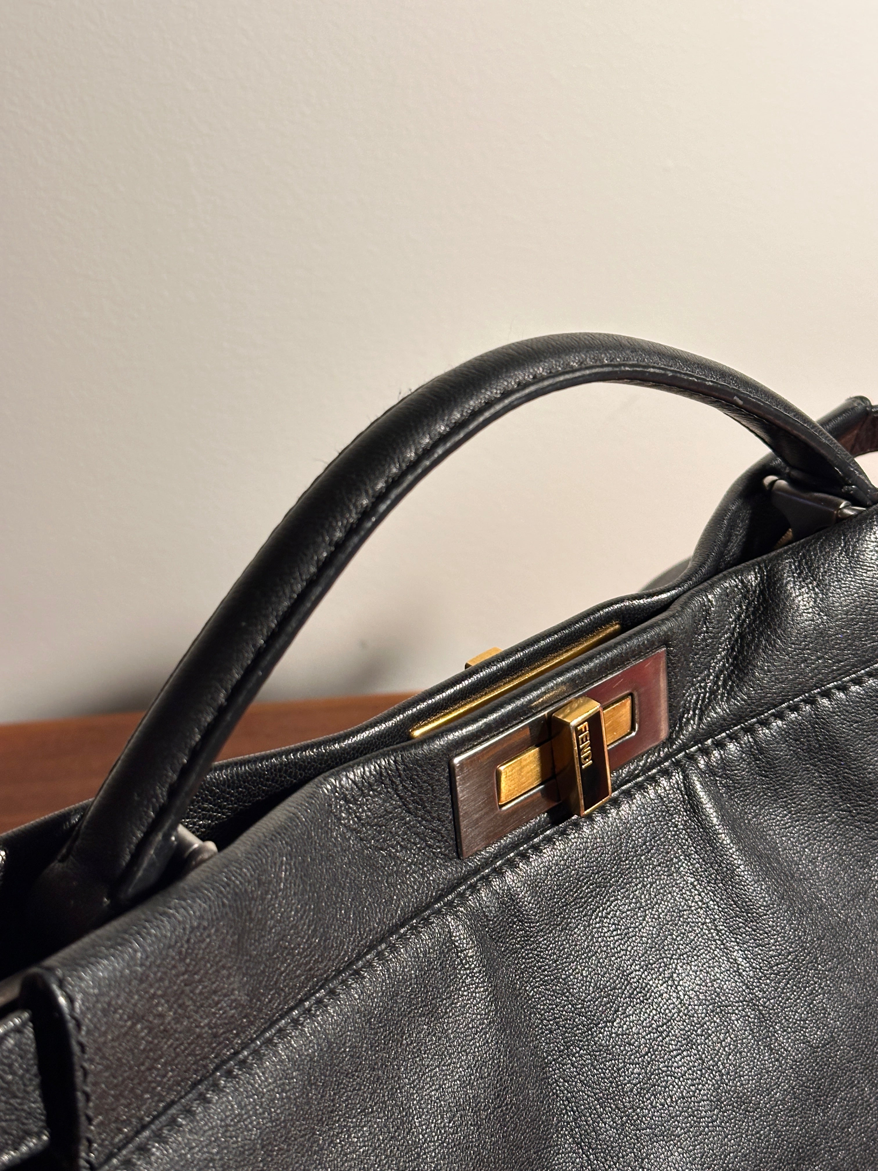 Fendi Large Vintage Peekaboo Bag