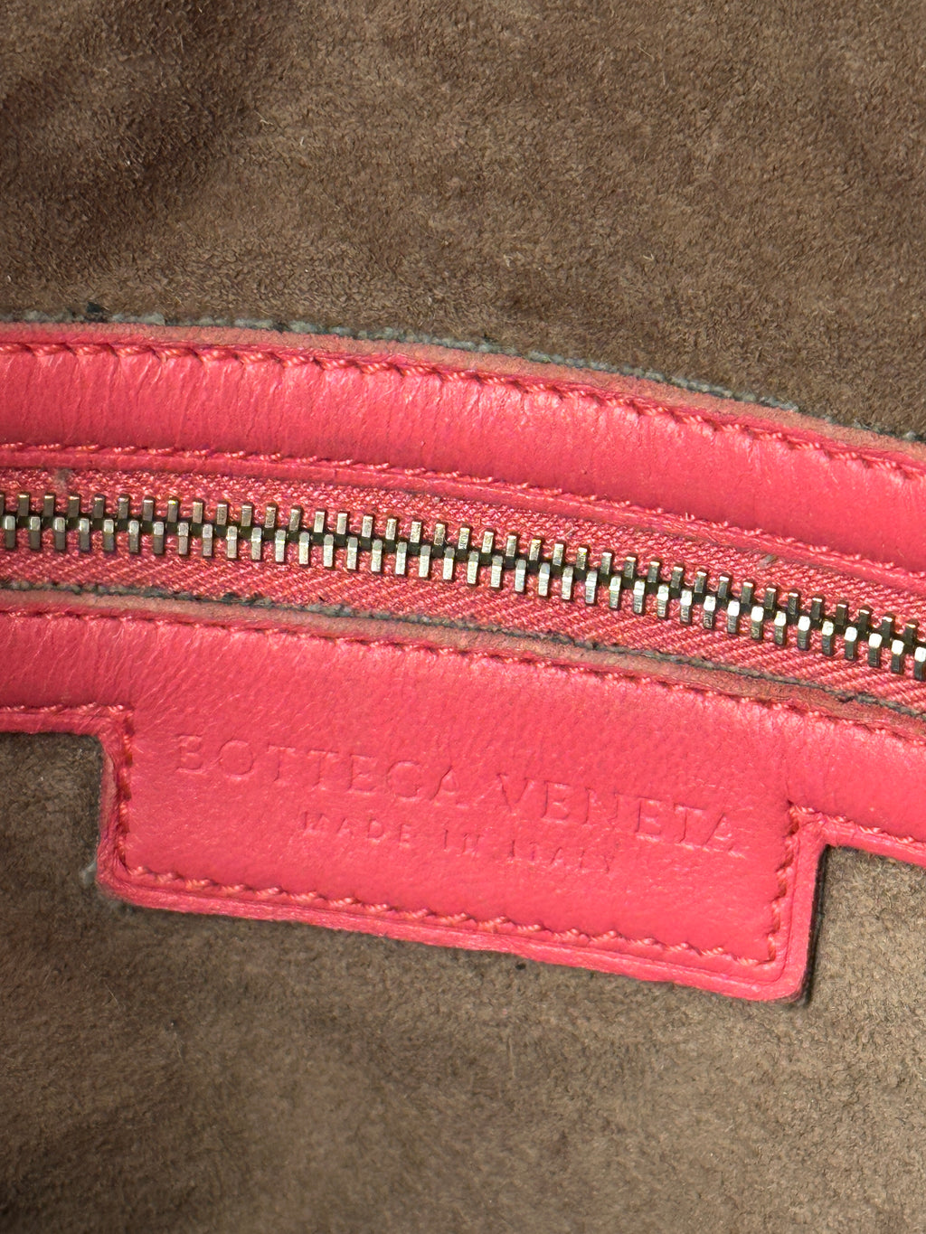 Bottega Veneta Pink Medium Veneta