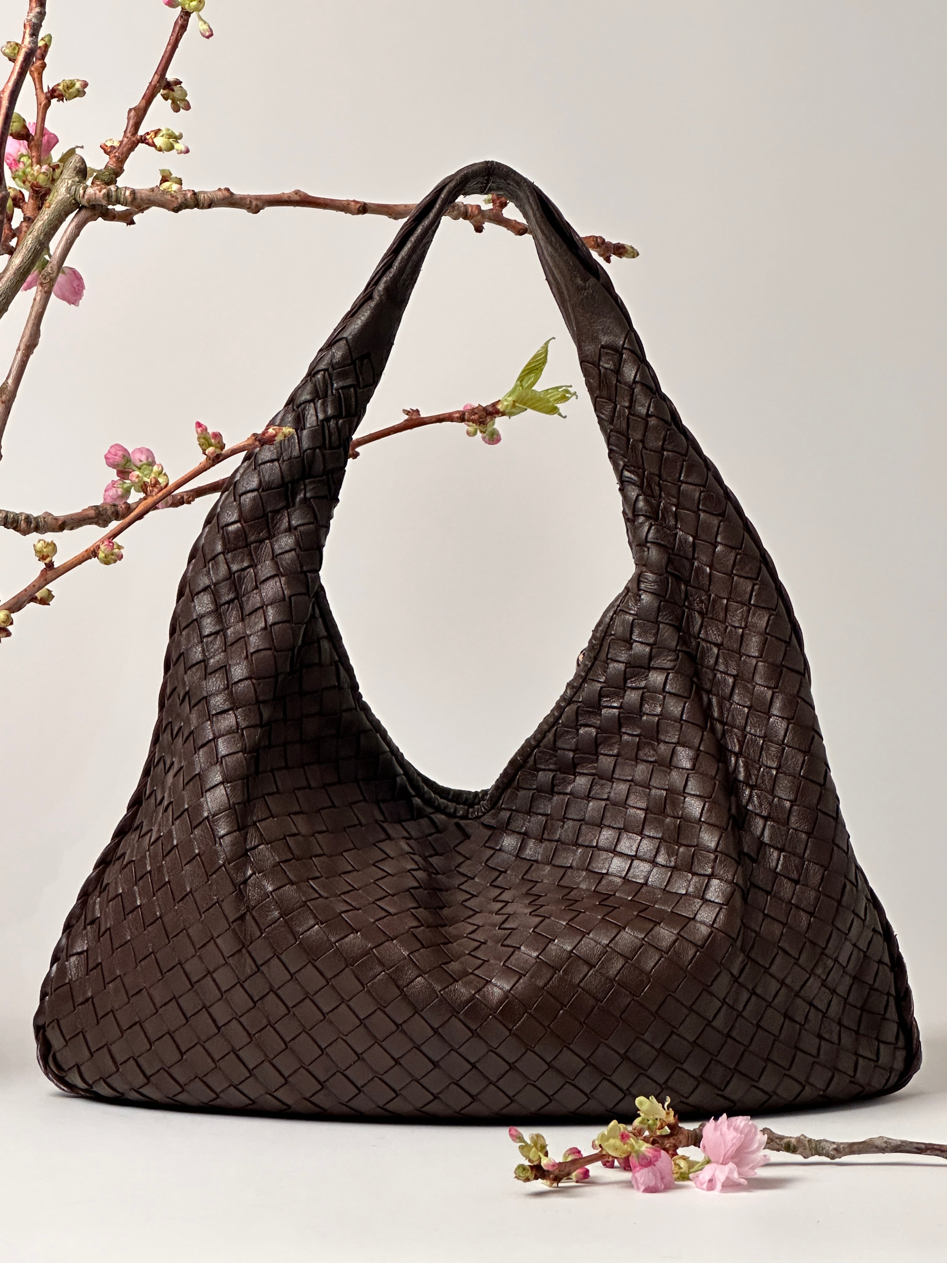 Bottega Veneta Vintage Brown Medium Veneta Bag