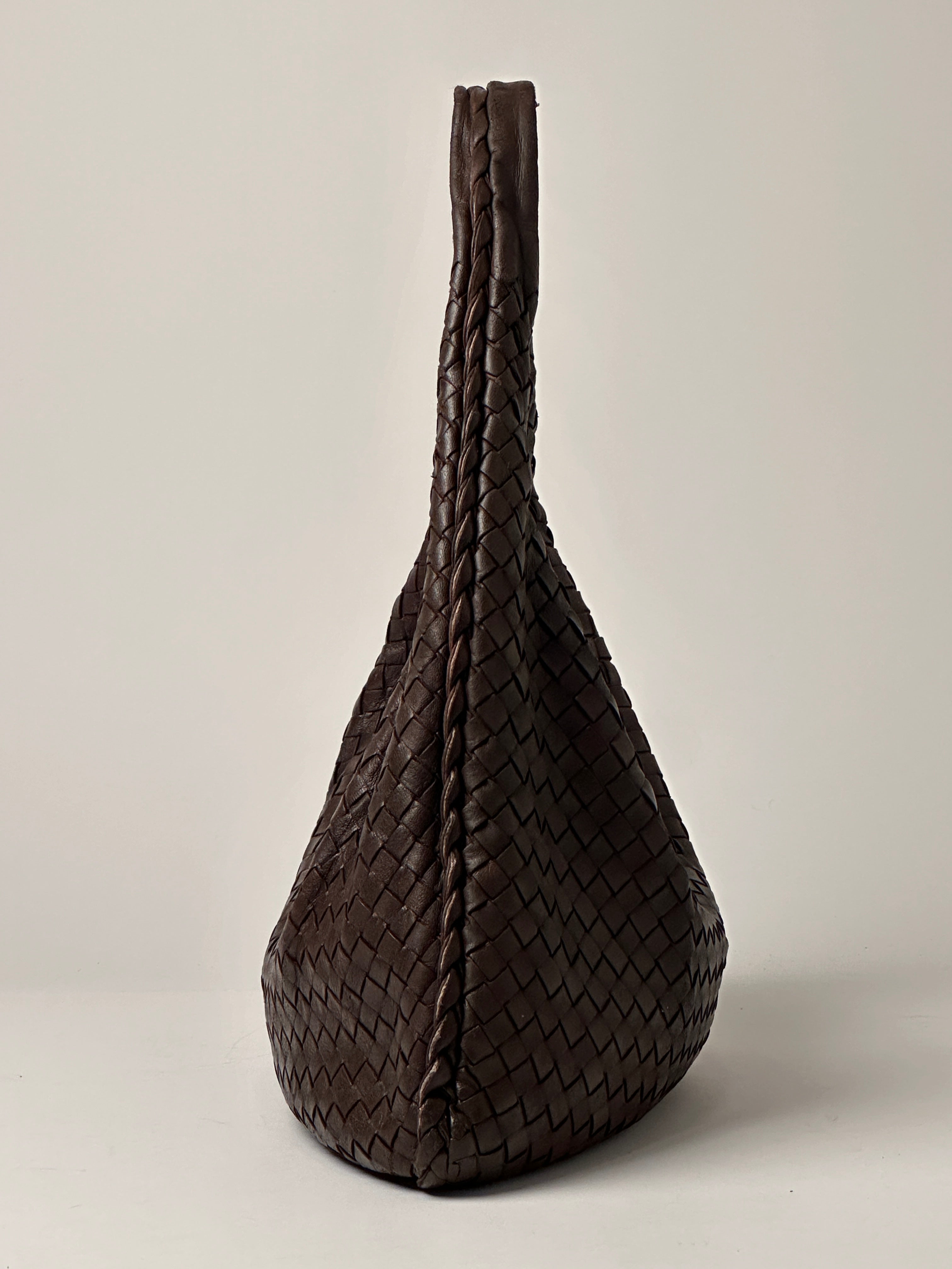 Bottega Veneta Vintage Brown Medium Veneta Bag