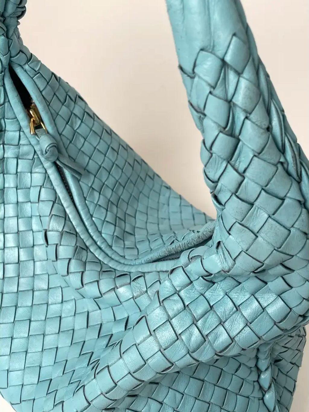 Bottega Veneta Blue Medium Veneta