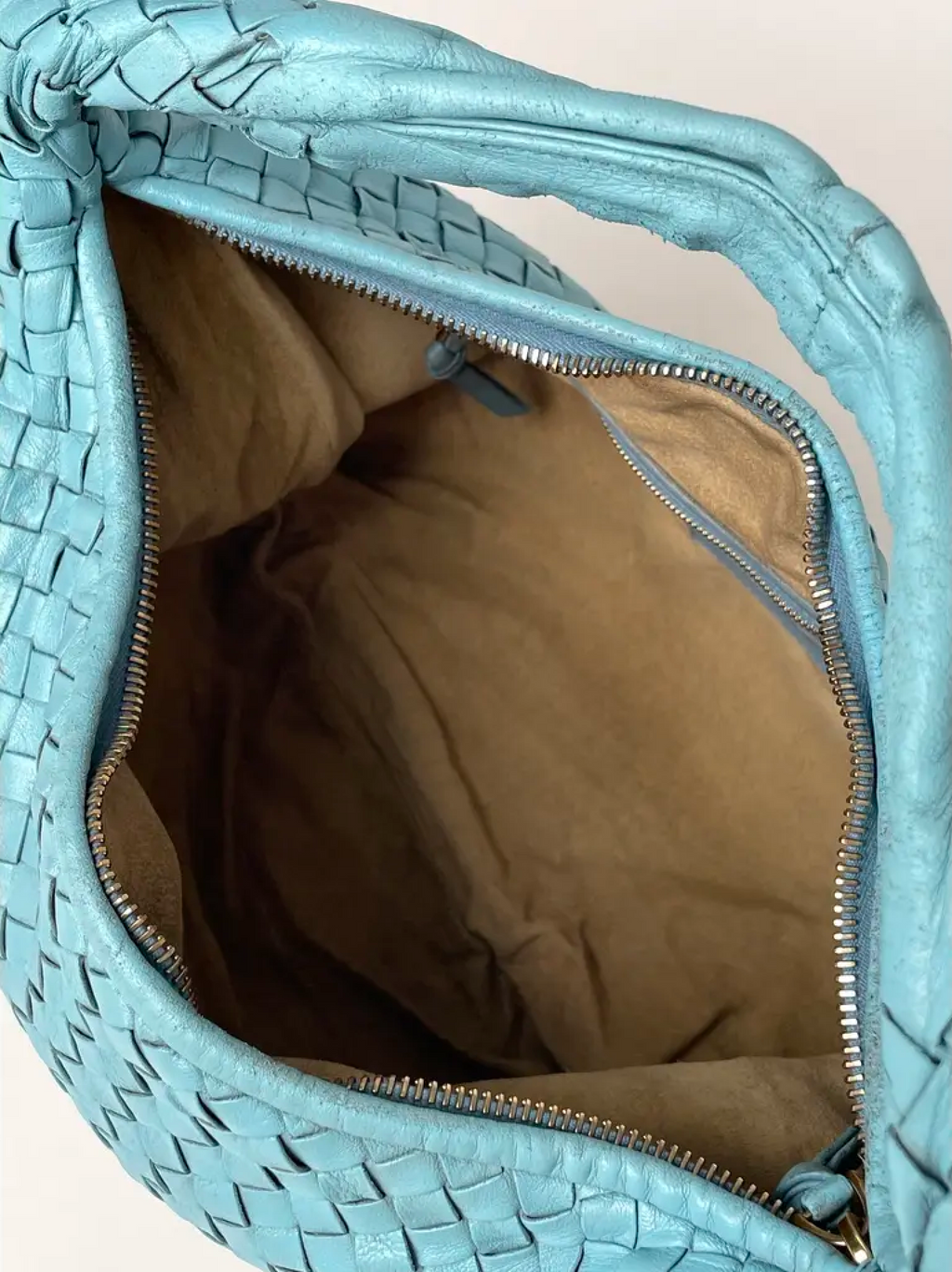 Bottega Veneta Blue Medium Veneta