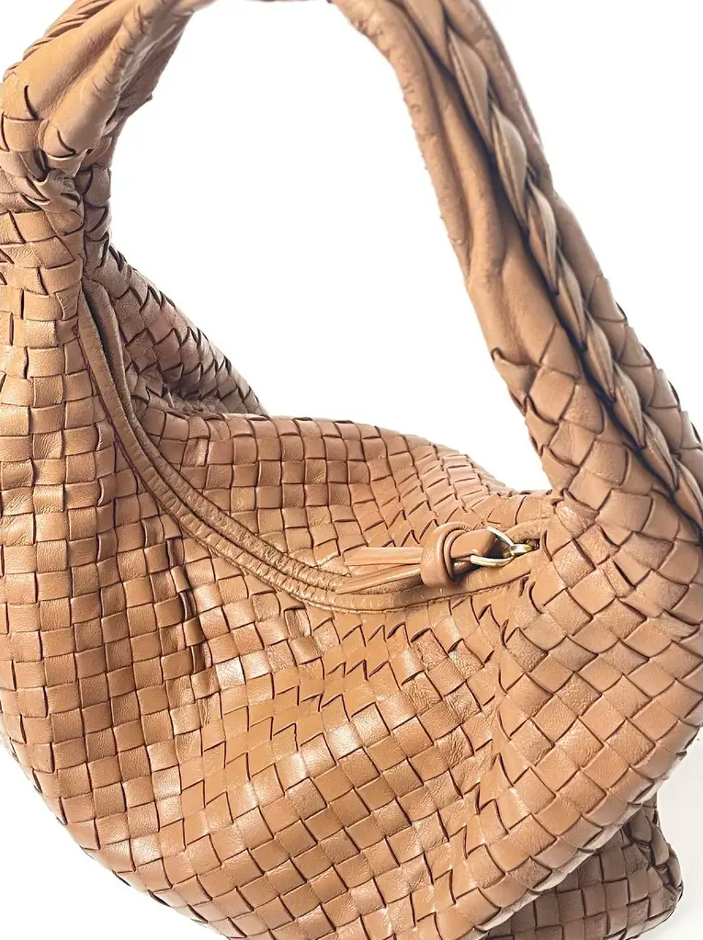 Bottega Veneta Light Brown Medium Veneta