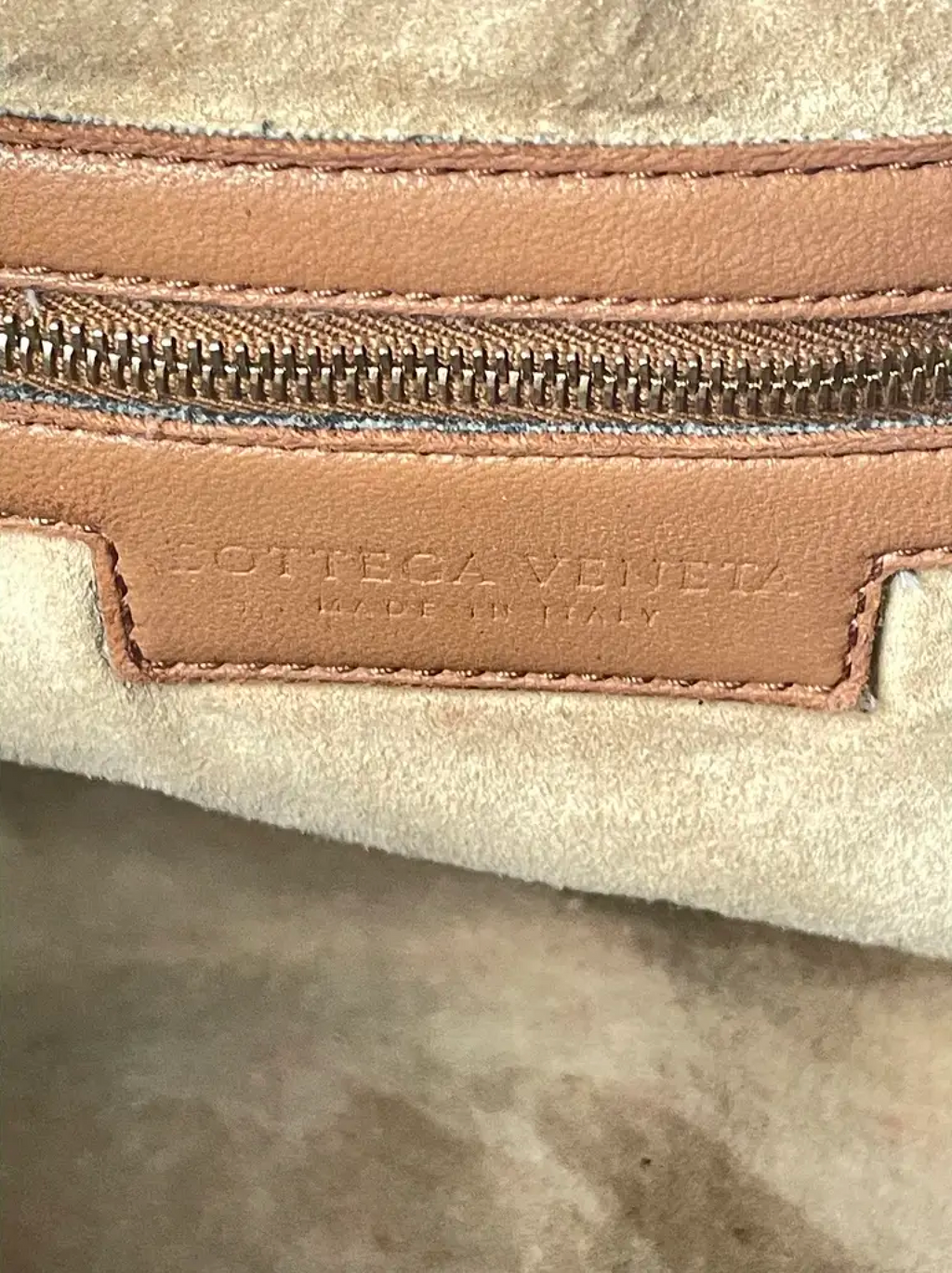 Bottega Veneta Light Brown Medium Veneta