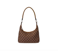 Gucci Hobo Golden Brown GG Cloth & Leather Shoulderbag