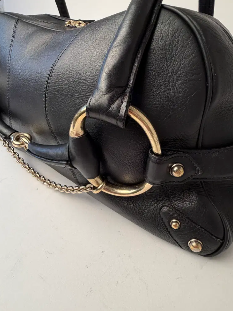 Gucci Hobo Horsebite Chain