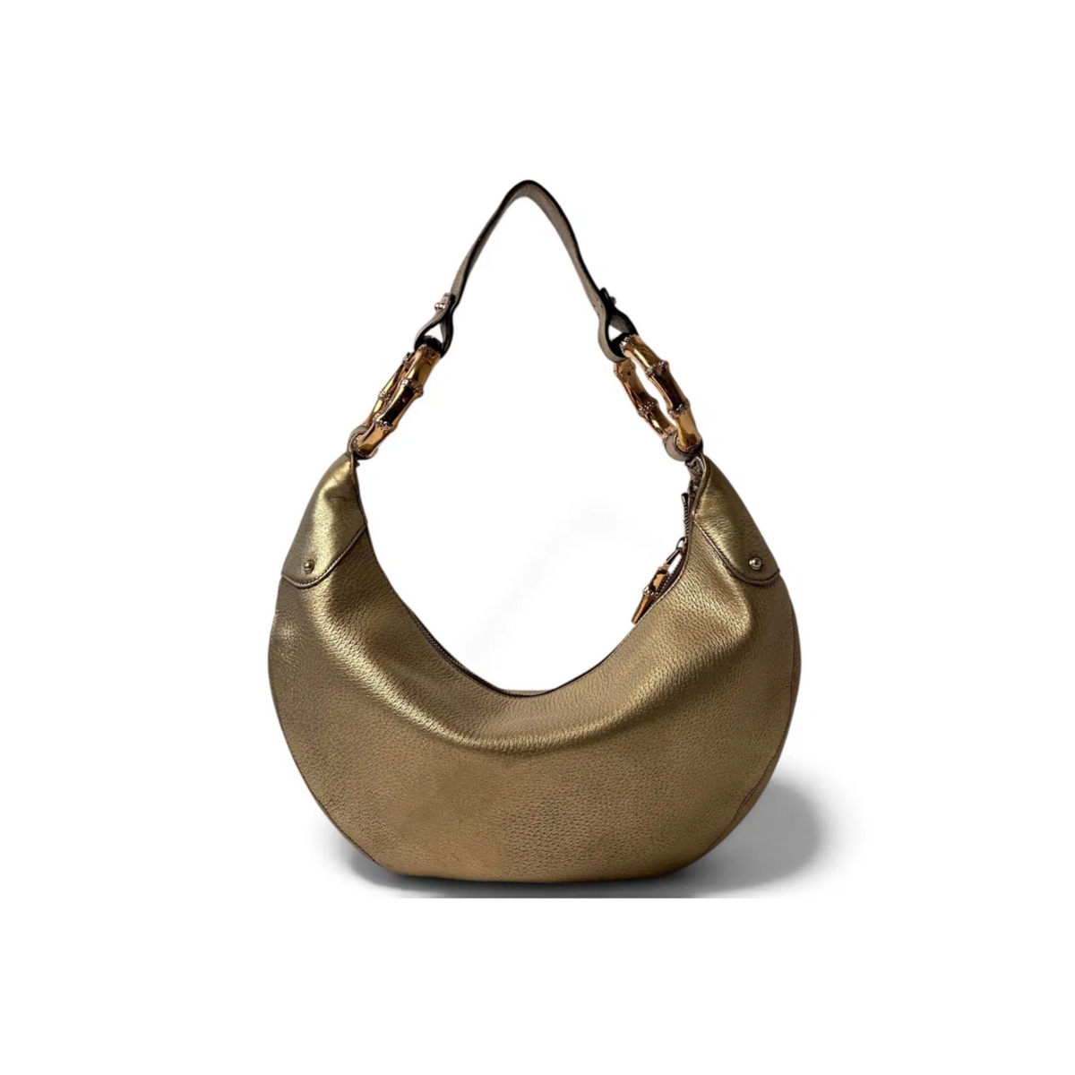 Gucci Medium Hobo Half Moon Bamboo Ring