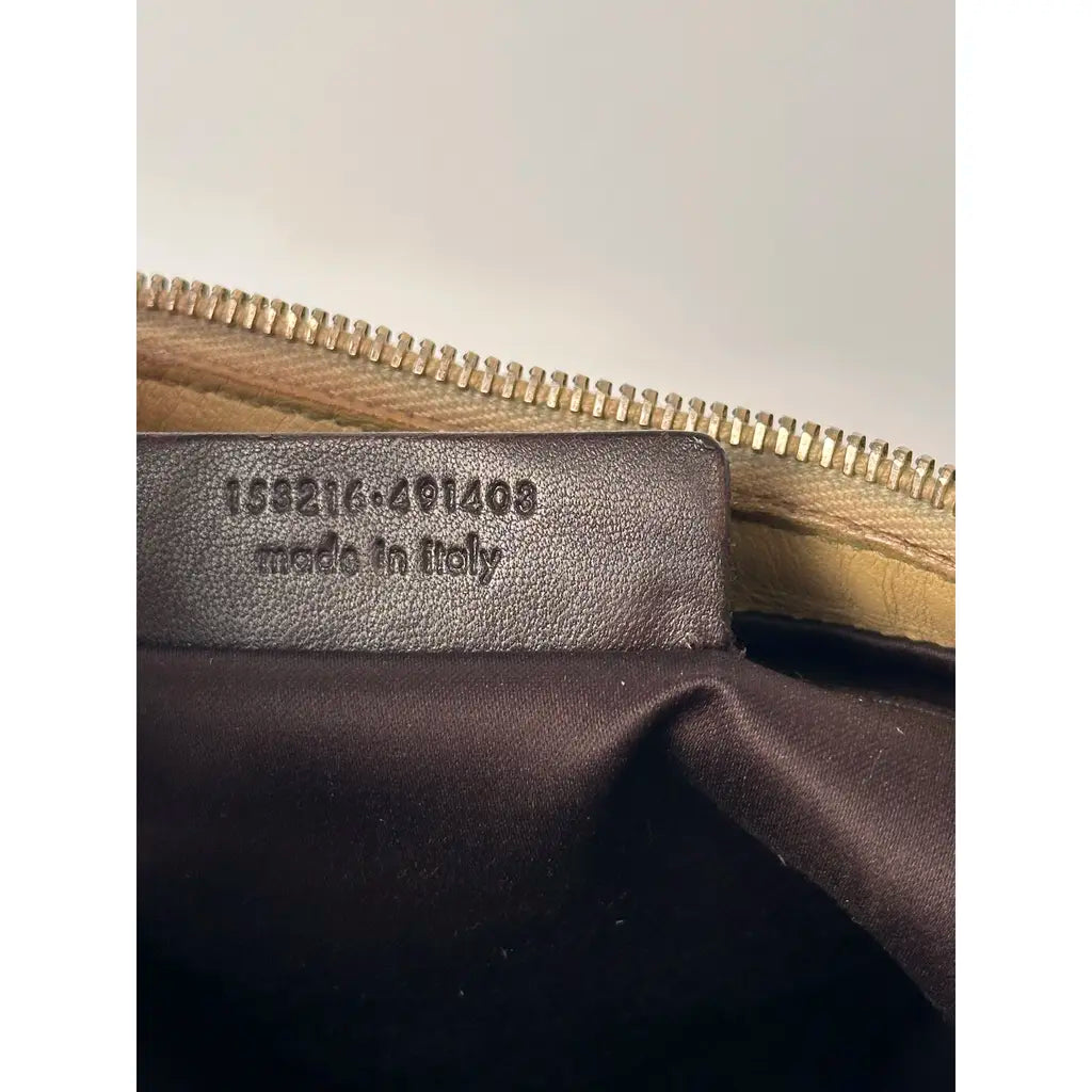Yves Saint Laurent Mombasa Beige Leather Shoulderbag