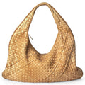 Bottega Veneta Large Veneta Bag Natural Brown Leather Shoulder Bag