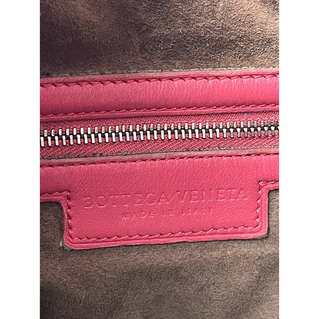 Bottega Veneta Pink Medium Veneta