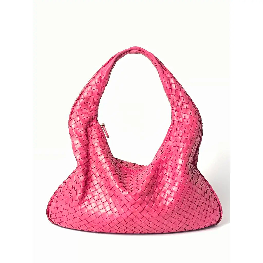 Bottega Veneta Pink Medium Veneta