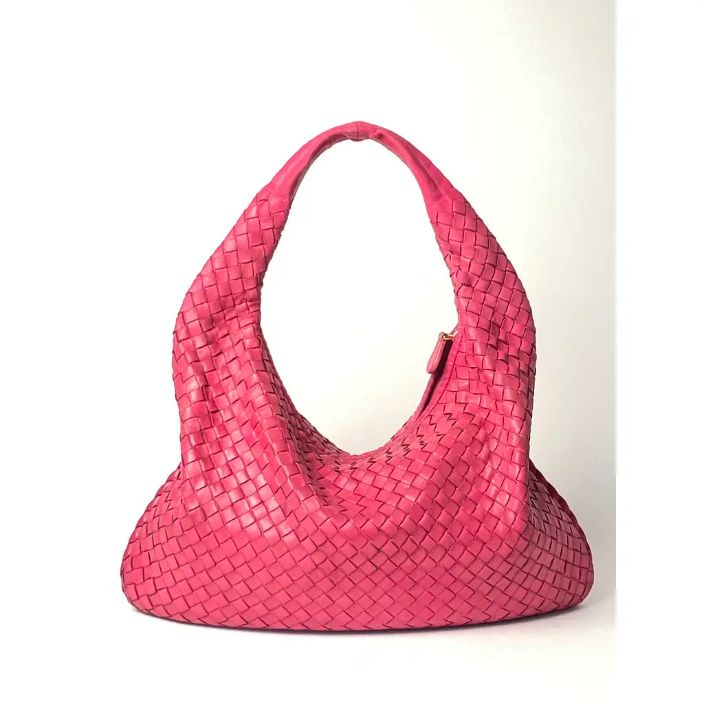 Bottega Veneta Pink Medium Veneta