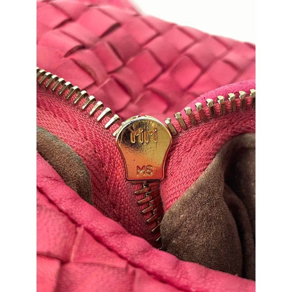 Bottega Veneta Pink Medium Veneta