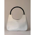 Gucci Jackie Bamboo Hobo White Leather Vintage Shoulderbag